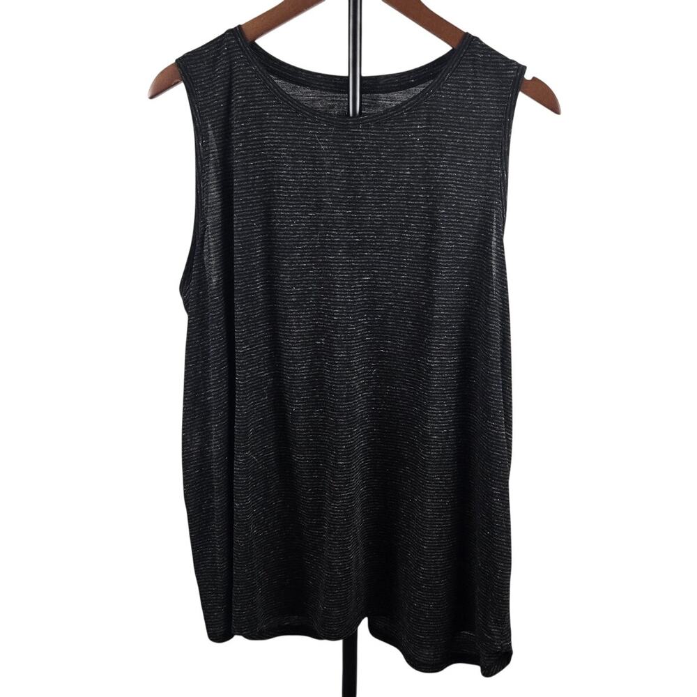 Tek Gear 2X Drytek Dark Gray Tank Top Activewear [0055]